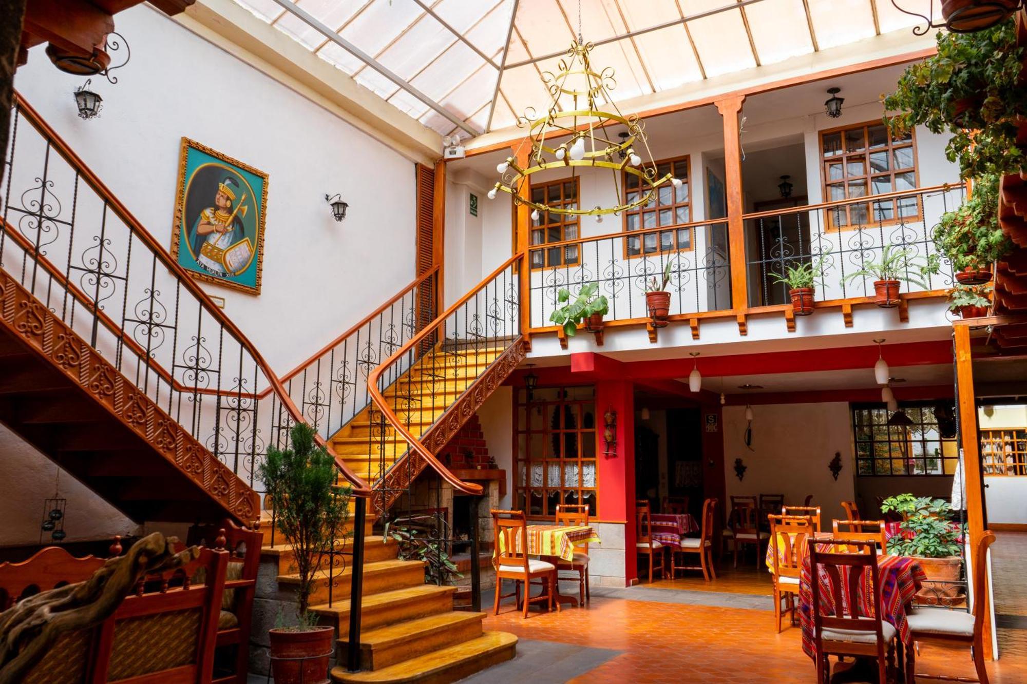 Hotel La Posada De Atahualpa 库斯科 外观 照片